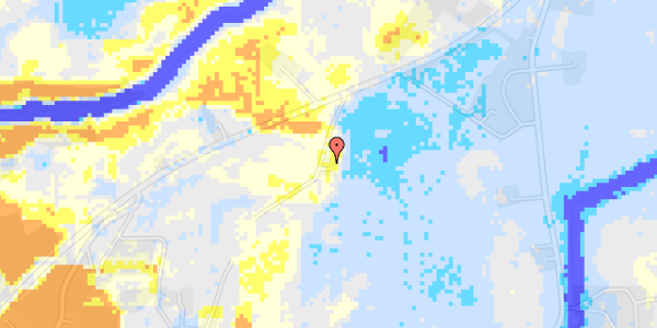 Ekstrem regn på Hammelvej 165