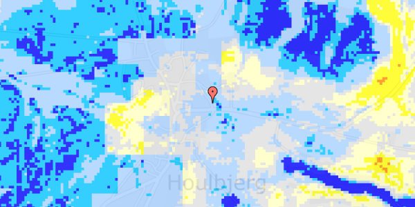 Ekstrem regn på Hammelvej 174