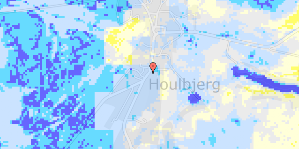 Ekstrem regn på Hammelvej 215