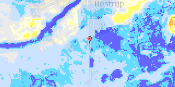 Ekstrem regn på Hammelvej 268B