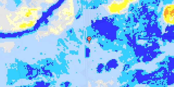 Ekstrem regn på Hammelvej 317