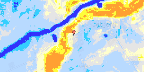 Ekstrem regn på Jebjergvej 11