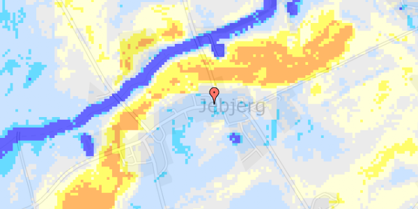 Ekstrem regn på Jebjergvej 31