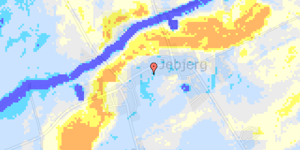 Ekstrem regn på Jebjergvej 36