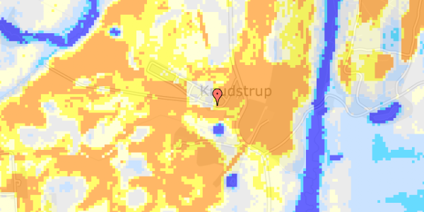 Ekstrem regn på Knudstrupvej 26