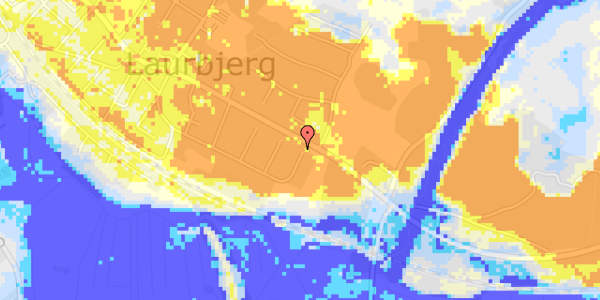 Ekstrem regn på Pilevej 11