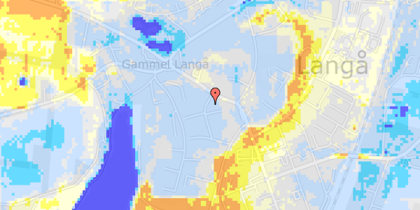 Ekstrem regn på Skovbakkevej 1