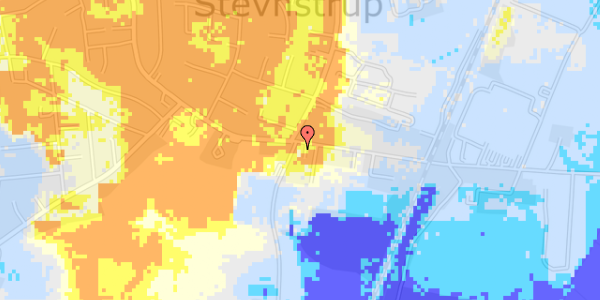 Ekstrem regn på Stationsvej 22A