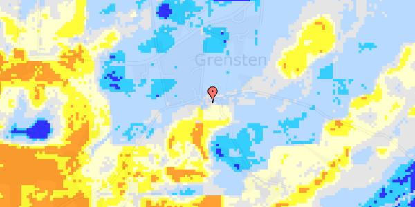 Ekstrem regn på Tangvej 2