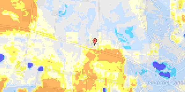 Ekstrem regn på Ulstrupvej 38