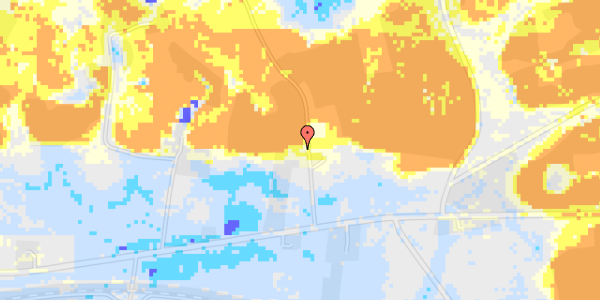 Ekstrem regn på Ulstrupvej 42