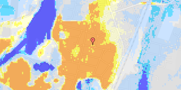 Ekstrem regn på Vestergade 18