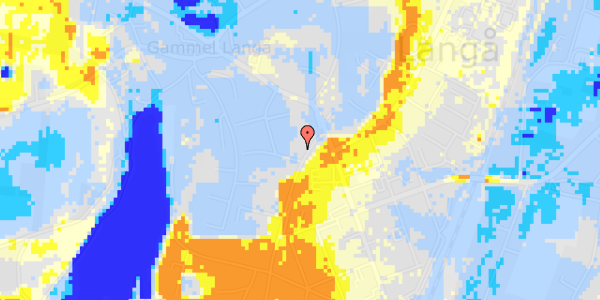 Ekstrem regn på Villavej 4