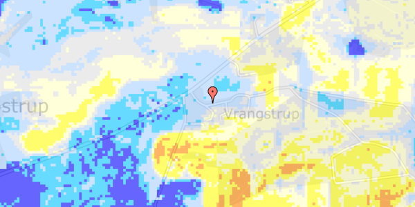 Ekstrem regn på Vrangstrupvej 7