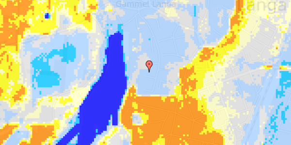 Ekstrem regn på Würglersvej 6