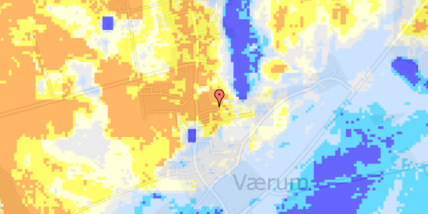 Ekstrem regn på Zeniavej 1