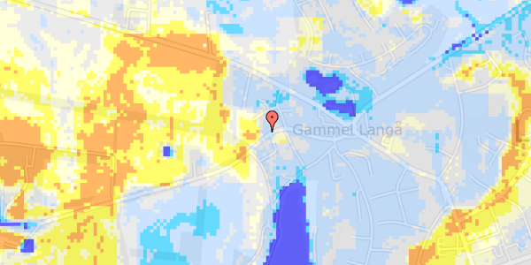 Ekstrem regn på Åbrovej 12