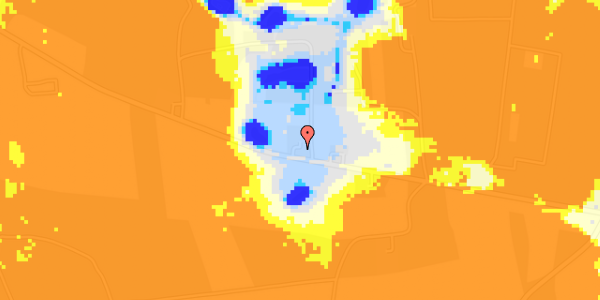 Ekstrem regn på Havndalvej 53