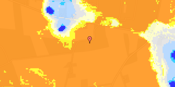 Ekstrem regn på Havndalvej 54