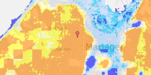 Ekstrem regn på Hjulhusvej 6