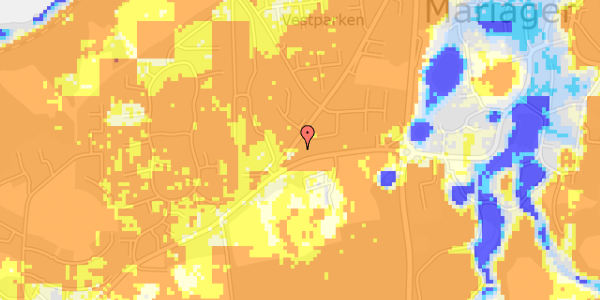 Ekstrem regn på Hjulhusvej 23