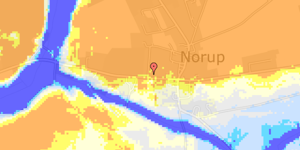 Ekstrem regn på Norupvej 65