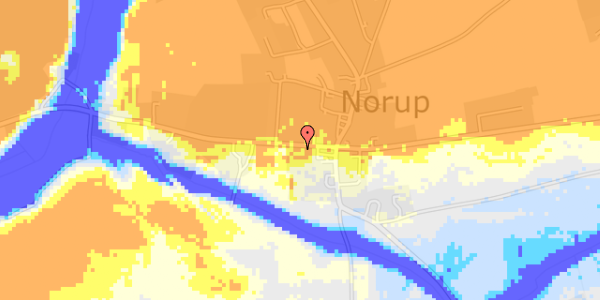 Ekstrem regn på Norupvej 78A