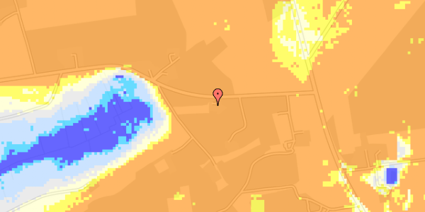 Ekstrem regn på Norupvej 96