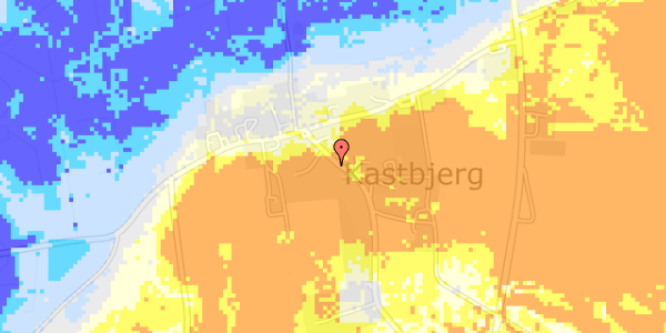 Ekstrem regn på Pedersmindevej 8B