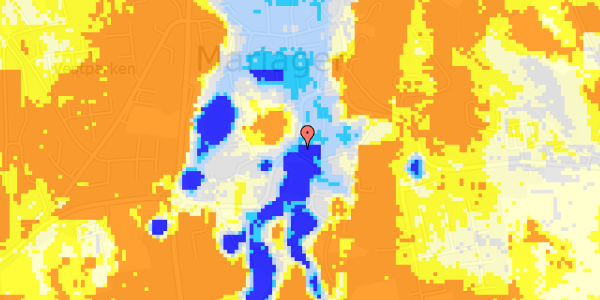 Ekstrem regn på Skovvej 1