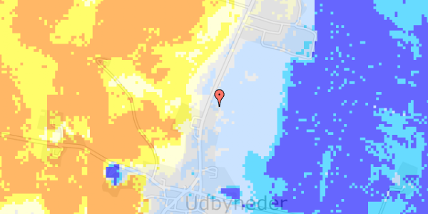 Ekstrem regn på Udbynedervej 44