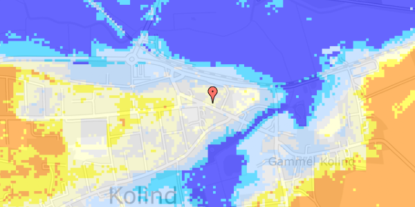 Ekstrem regn på Bredgade 23