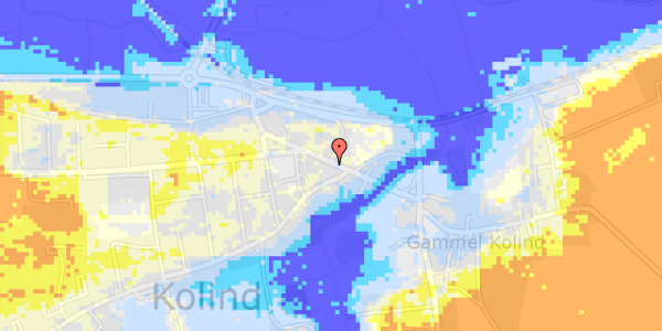 Ekstrem regn på Bredgade 28A