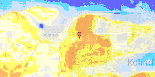 Ekstrem regn på Bugtrupvej 35A, st. 1