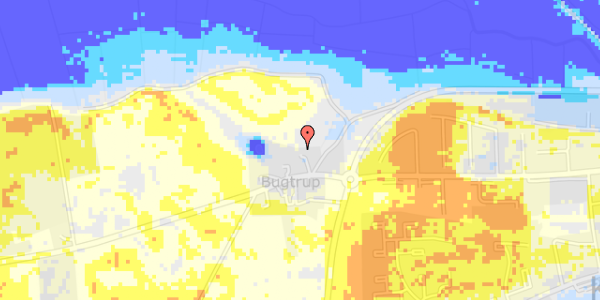 Ekstrem regn på Bugtrupvej 48