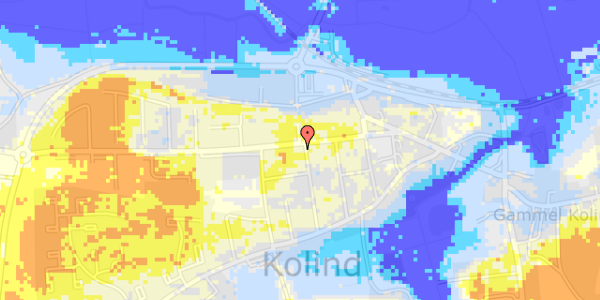 Ekstrem regn på H C Andersensvej 2