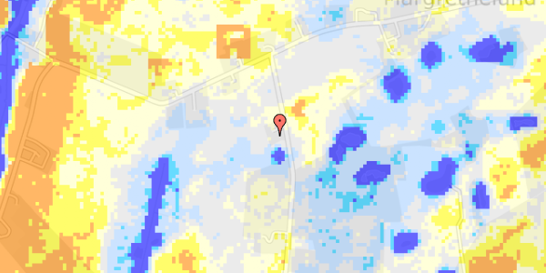 Ekstrem regn på Marienhoffvej 37