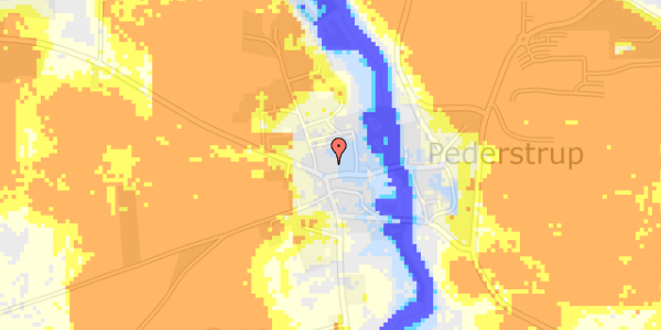 Ekstrem regn på Pederstrup Bygade 3