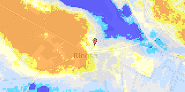 Ekstrem regn på Ringsøvej 14