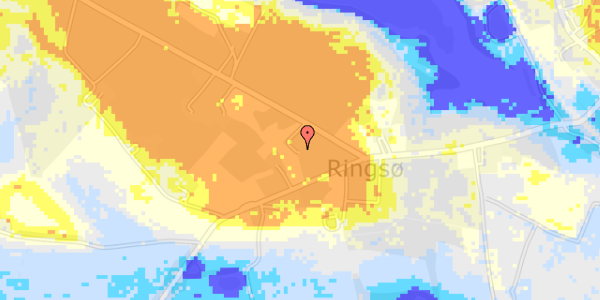 Ekstrem regn på Ringsøvej 27