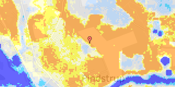 Ekstrem regn på Skovbrynet 53