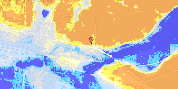 Ekstrem regn på Skovvej 47, 1. 