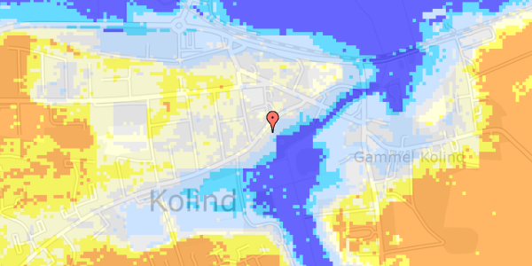 Ekstrem regn på Vesterågade 17