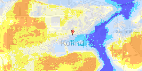 Ekstrem regn på Vesterågade 32