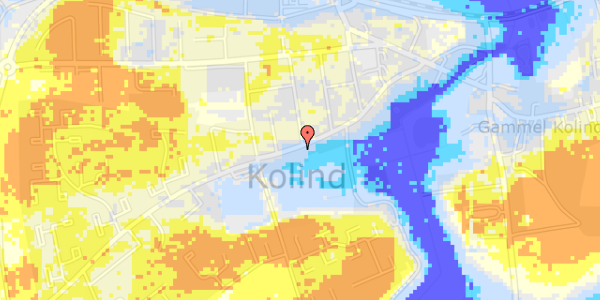 Ekstrem regn på Vesterågade 51