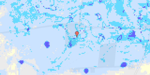 Ekstrem regn på Hadsundvej 425A