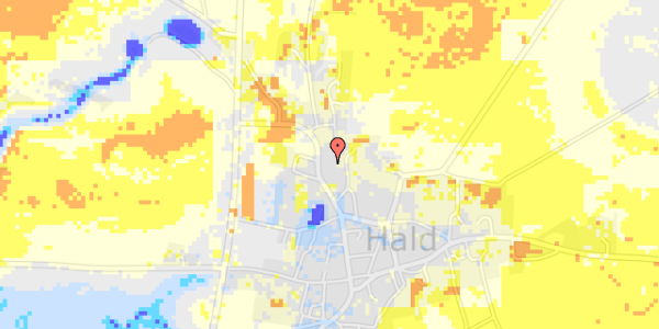 Ekstrem regn på Haldvej 48