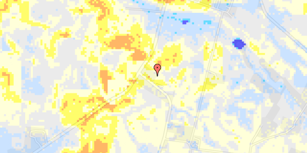 Ekstrem regn på Hedevej 36