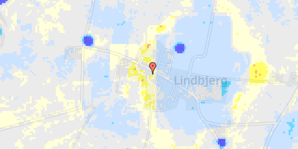 Ekstrem regn på Lindbjergvej 95