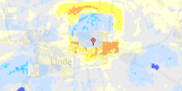 Ekstrem regn på Lindegårdsvej 45